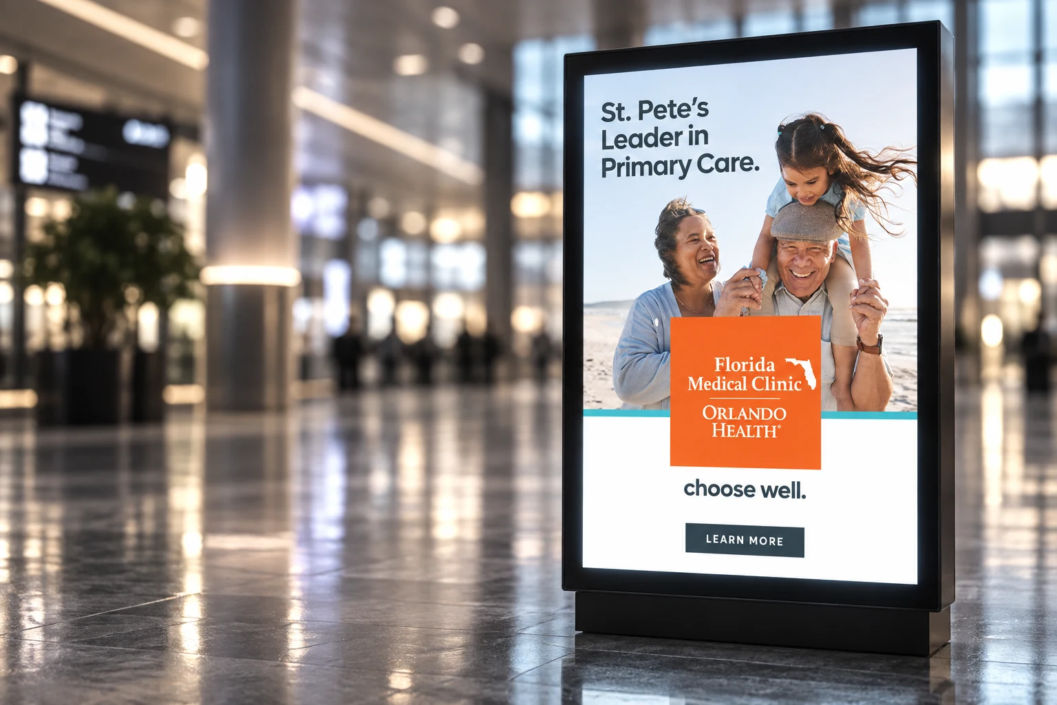 Display Ads — St. Pete primary care campaign